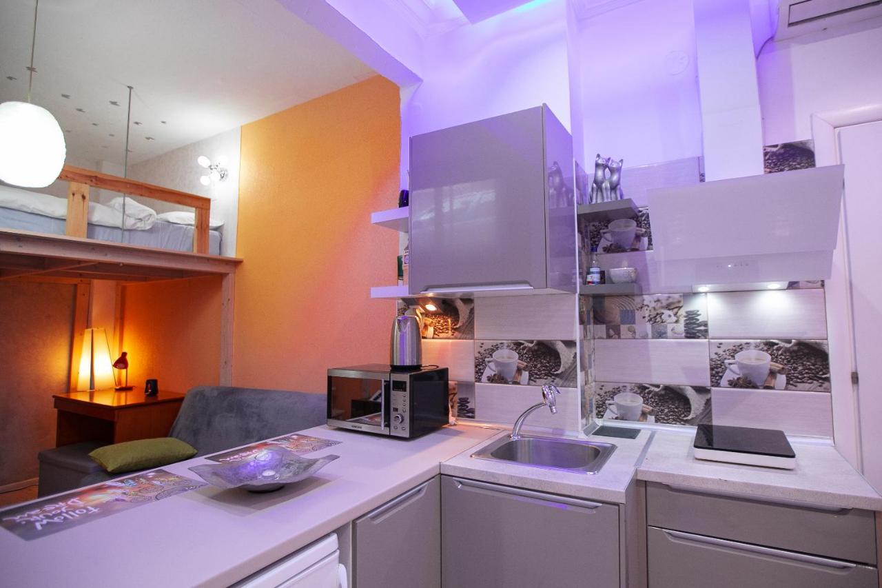 テッサロニキOrange And Blue Studio Downtown 5 Min From White Towerアパートメント エクステリア 写真