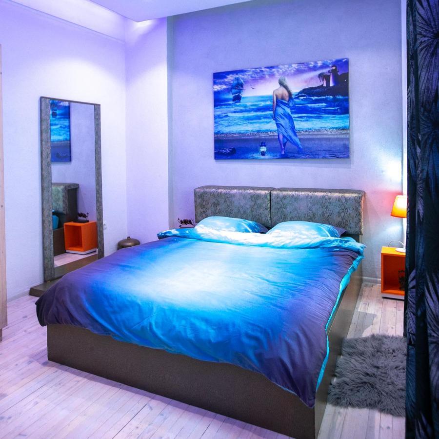 テッサロニキOrange And Blue Studio Downtown 5 Min From White Towerアパートメント エクステリア 写真